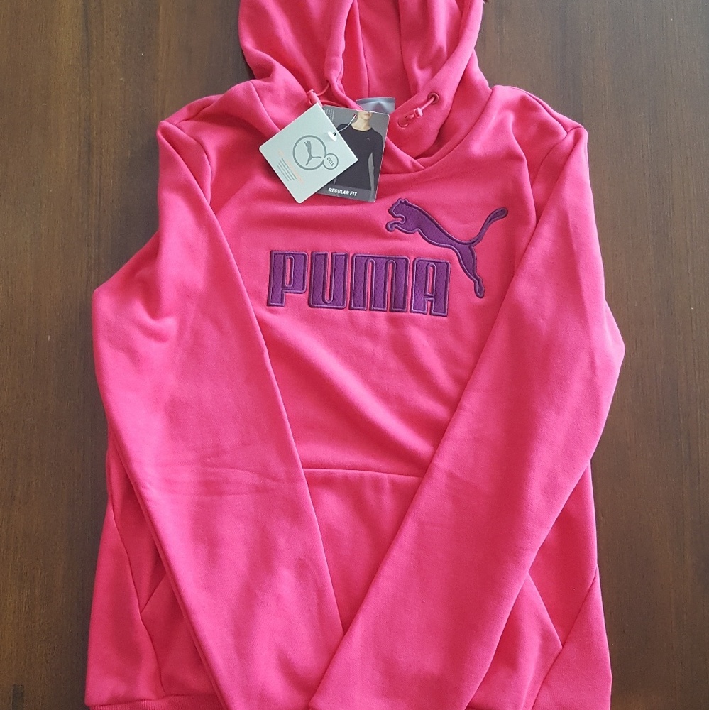 Pink Puma Hoodie